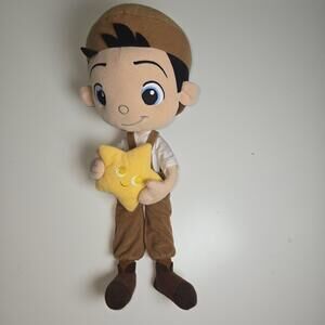 Disney Pixar La Luna Plush Short film Bambino Boy W/Star  Backwards Hat 15" Moon